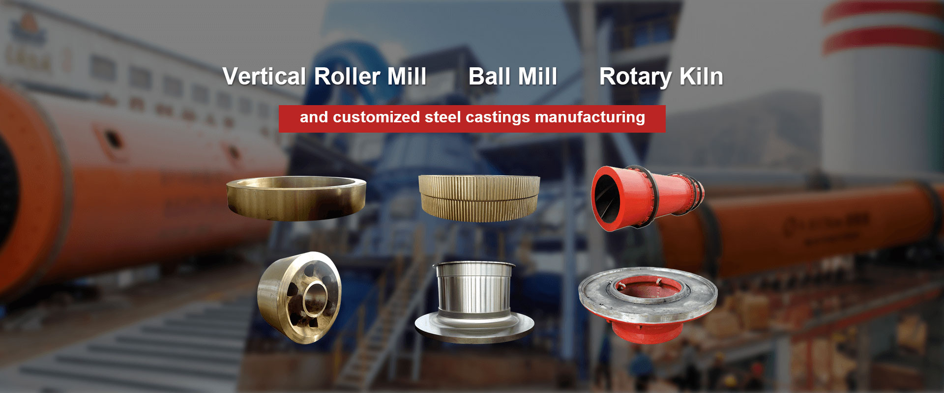 Cement machinery parts